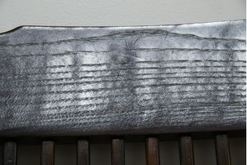 中古　美品　広島県　博永家具　漆塗り　便利な収納付き!!シックな色合いと和モダンデザインが魅力的な囲炉裏テーブルセット(ダイニングテーブル、ラウンドテーブル、4人掛け、4P、ダイニングチェア、板座チェア、椅子、イス、いす、食卓、木製火鉢)(定価約130万円)(R-062789)
