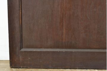 アンティーク建具　大正ロマン　ダイヤガラスがおしゃれな古い洋館のドア1枚(扉、木製ドア、建具)(R-062805)