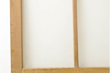 アンティーク建具　シンプルなデザインでどんな空間にも合わせやすいガラス引き戸1枚(ガラス戸、建具)(R-062811)