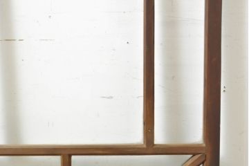 アンティーク建具　大正ロマンの雰囲気香るガラス窓1枚(ドア、扉、建具)(R-062814)