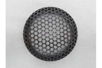 江戸期　染付　龍図　香炉(銀火屋?、仏具、箱無し)(R-062818)