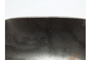 継山造　本錫　内螺鈿　蒔絵　桐唐草文　松に鶴　菓子鉢(六角、菓子器、深鉢、草花文)(R-062819)