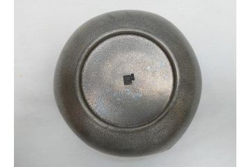 継山造　本錫　内螺鈿　蒔絵　桐唐草文　松に鶴　菓子鉢(六角、菓子器、深鉢、草花文)(R-062819)
