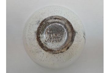 唐津　三玄窯　中里重利　粉引茶碗(共箱付き、茶器、茶道具、和食器)(R-062822)
