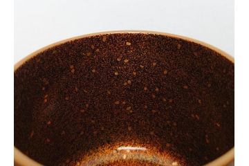 山中漆器　伝統工芸士　蒔絵師　吉田華正(利昭)　誰ヶ袖　秋柄　蒔絵　大棗(共箱付き、鹿の子梨子地、誰が袖、草花、菊、螺鈿)(R-062824)