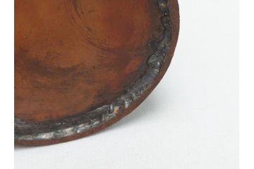 稀少　明治期　玉光齋　鉄製　蟷螂　花入(カマキリ、かまきり、花瓶)(R-062826)