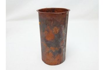 稀少　明治期　玉光齋　鉄製　蟷螂　花入(カマキリ、かまきり、花瓶)(R-062826)