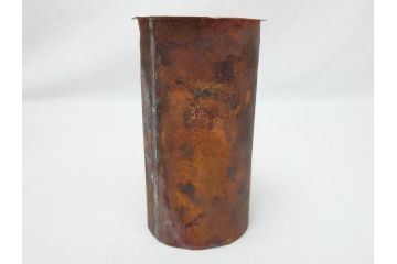 稀少　明治期　玉光齋　鉄製　蟷螂　花入(カマキリ、かまきり、花瓶)(R-062826)