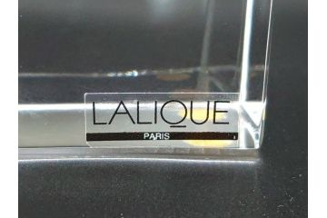 フランス　LALIQUE(ラリック)　クリスタル　跳ね馬　置物(箱なし、ガラス製、オブジェ、インテリア)(R-062827)