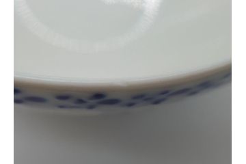 デンマーク　ROYAL COPENHAGEN(ロイヤルコペンハーゲン)　ブルーフルーテッド　ハーフレース　ティーカップ&ソーサー3客セット(洋食器、C&S)(R-062829)
