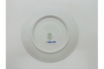 デンマーク　ROYAL COPENHAGEN(ロイヤルコペンハーゲン)　ブルーフルーテッド　ハーフレース　ティーカップ&ソーサー3客セット(洋食器、C&S)(R-062829)