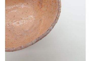 萩焼　指月窯　波多野善蔵　彩雲　茶碗(而妙斎書付、共箱付き、茶器、茶道具、和食器)(R-062833)