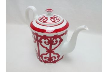 フランス　HERMES(エルメス)　ガダルキヴィール　コーヒーポット(箱なし、洋食器、ティーポット、水差し、ピッチャー、ジャグ)(R-062836)