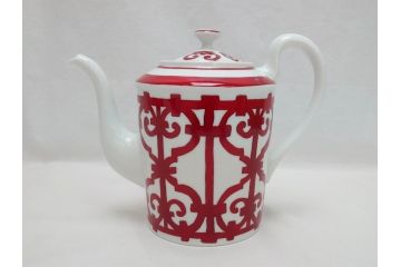 フランス　HERMES(エルメス)　ガダルキヴィール　コーヒーポット(箱なし、洋食器、ティーポット、水差し、ピッチャー、ジャグ)(R-062836)