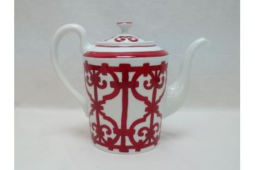 フランス　HERMES(エルメス)　ガダルキヴィール　コーヒーポット(箱なし、洋食器、ティーポット、水差し、ピッチャー、ジャグ)(R-062836)