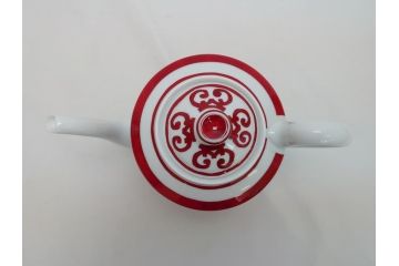 フランス　HERMES(エルメス)　ガダルキヴィール　コーヒーポット(箱なし、洋食器、ティーポット、水差し、ピッチャー、ジャグ)(R-062836)