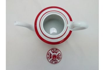 フランス　HERMES(エルメス)　ガダルキヴィール　コーヒーポット(箱なし、洋食器、ティーポット、水差し、ピッチャー、ジャグ)(R-062836)