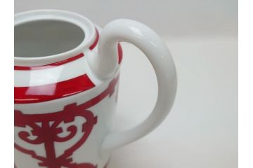 フランス　HERMES(エルメス)　ガダルキヴィール　コーヒーポット(箱なし、洋食器、ティーポット、水差し、ピッチャー、ジャグ)(R-062836)