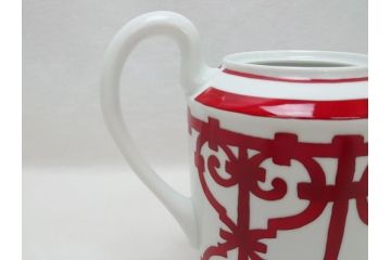 フランス　HERMES(エルメス)　ガダルキヴィール　コーヒーポット(箱なし、洋食器、ティーポット、水差し、ピッチャー、ジャグ)(R-062836)