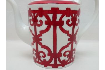 フランス　HERMES(エルメス)　ガダルキヴィール　コーヒーポット(箱なし、洋食器、ティーポット、水差し、ピッチャー、ジャグ)(R-062836)