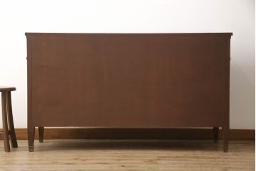 中古　DREXEL HERITAGE(ドレクセルヘリテイジ)　Triune(トライユン)　マホガニー材　気品ある佇まいが美しいサイドボード(サイドチェスト、引き出し)(R-062839)