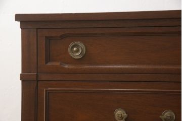 中古　DREXEL HERITAGE(ドレクセルヘリテイジ)　Triune(トライユン)　マホガニー材　気品ある佇まいが美しいサイドボード(サイドチェスト、引き出し)(R-062840)