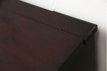 中古　美品　駿河民芸　品の良い牡丹の金具が和の雰囲気を高めるチェスト(和タンス、収納たんす、整理箪笥、衣装箪笥、引き出し)(R-062845)