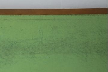 中古　イギリス高級輸入家具　洗練された佇まいが美しいレザートップデスク(机、平机、ワークデスク、在宅用、在宅ワーク)(定価約60万円)(R-062846)