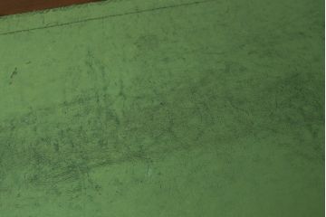 中古　イギリス高級輸入家具　洗練された佇まいが美しいレザートップデスク(机、平机、ワークデスク、在宅用、在宅ワーク)(定価約60万円)(R-062846)