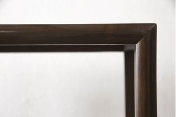 アジアンビンテージ　美しい木目とシャープなフォルムが魅力的な朝鮮棚(茶棚、飾り棚、オープンラック、シェルフ、ヴィンテージ)(R-062847)