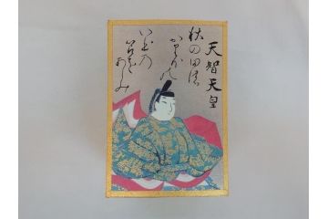 尾形光琳筆　本金彩　小倉百人一首　特別豪華版　全日本かるた協会監修　大石天狗堂謹製　インペリアル・アートギャラリー発行(R-062852)