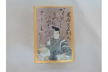 尾形光琳筆　本金彩　小倉百人一首　特別豪華版　全日本かるた協会監修　大石天狗堂謹製　インペリアル・アートギャラリー発行(R-062852)