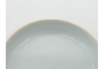 人間国宝　井上萬二　有田　染付　白磁　唐子遊戯文　香合(共箱付き、茶道具、仏具、小物入れ)(R-062854)