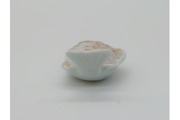 桃山宗山(沢田宗山)　色絵　鯛　箸置き4点セット(共箱付き、はし置き、和食器)(R-062855)