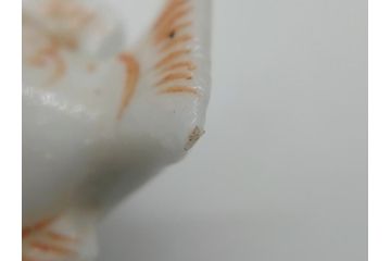 桃山宗山(沢田宗山)　色絵　鯛　箸置き4点セット(共箱付き、はし置き、和食器)(R-062855)
