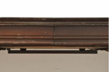 中古　maruni(マルニ木工)　KENT-COURT(ケントコート)　洗練された佇まいとシックな色合いが魅力のダイニングテーブル(エクステンションテーブル、4人掛け、6人掛け)(R-062859)