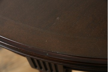 中古　maruni(マルニ木工)　KENT-COURT(ケントコート)　洗練された佇まいとシックな色合いが魅力のダイニングテーブル　(R-062859)