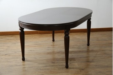 中古　maruni(マルニ木工)　KENT-COURT(ケントコート)　洗練された佇まいとシックな色合いが魅力のダイニングテーブル　(R-062859)