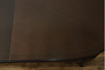 中古　maruni(マルニ木工)　KENT-COURT(ケントコート)　洗練された佇まいとシックな色合いが魅力のダイニングテーブル　(R-062859)