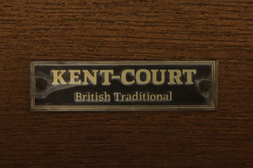 中古　maruni(マルニ木工)　KENT-COURT(ケントコート)　洗練された佇まいとシックな色合いが魅力のダイニングテーブル　(R-062859)