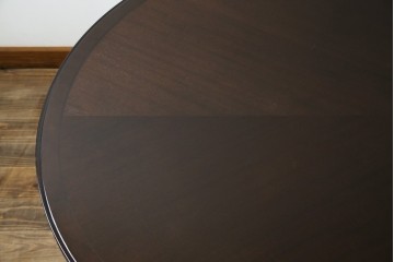 中古　maruni(マルニ木工)　KENT-COURT(ケントコート)　洗練された佇まいとシックな色合いが魅力のダイニングテーブル　(R-062859)