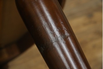 中古　maruni(マルニ木工)　KENT-COURT(ケントコート)　洗練された佇まいとシックな色合いが魅力のダイニングテーブル　(R-062859)