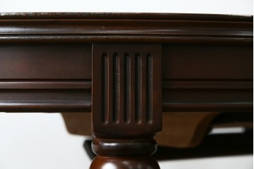 中古　maruni(マルニ木工)　KENT-COURT(ケントコート)　洗練された佇まいとシックな色合いが魅力のダイニングテーブル　(R-062859)