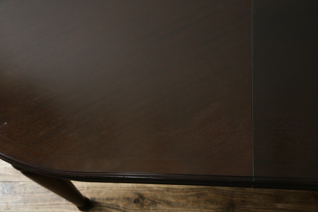 中古　maruni(マルニ木工)　KENT-COURT(ケントコート)　洗練された佇まいとシックな色合いが魅力のダイニングテーブル　(R-062859)