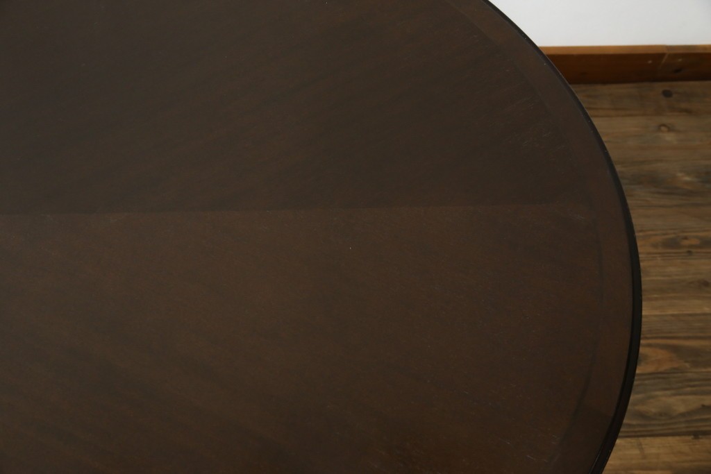 中古　maruni(マルニ木工)　KENT-COURT(ケントコート)　洗練された佇まいとシックな色合いが魅力のダイニングテーブル　(R-062859)