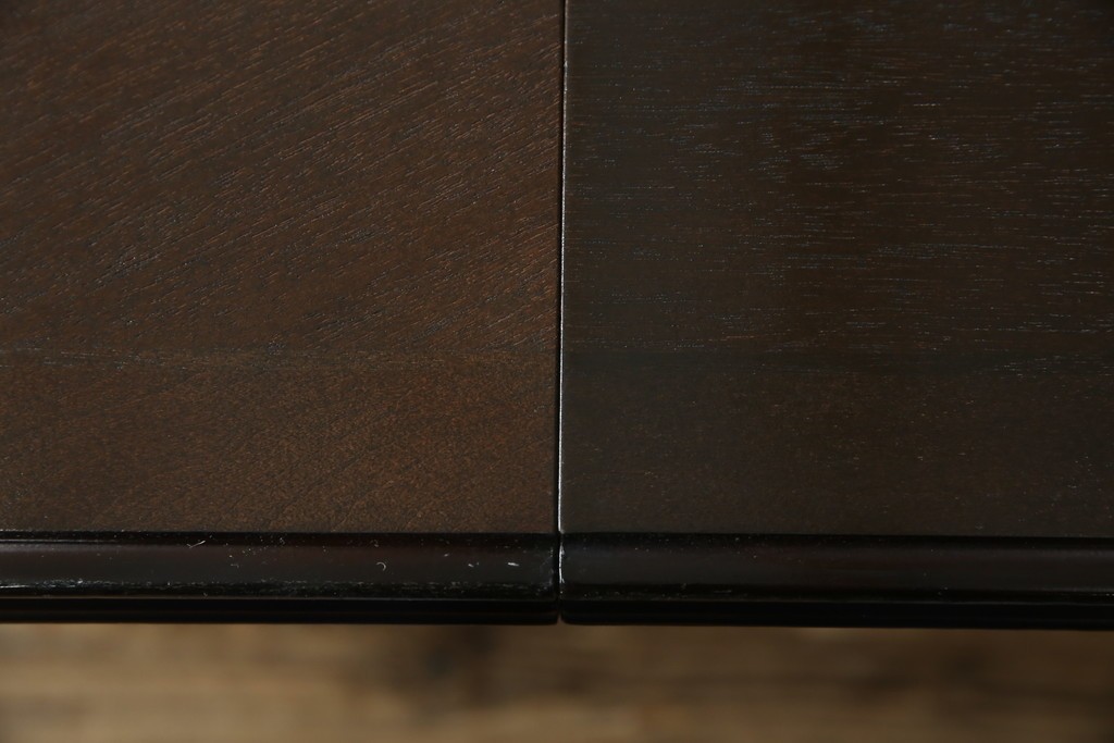 中古　maruni(マルニ木工)　KENT-COURT(ケントコート)　洗練された佇まいとシックな色合いが魅力のダイニングテーブル　(R-062859)