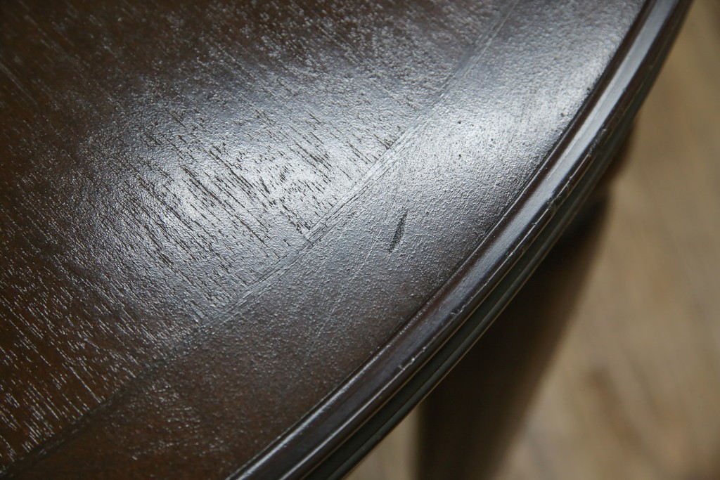 中古　maruni(マルニ木工)　KENT-COURT(ケントコート)　洗練された佇まいとシックな色合いが魅力のダイニングテーブル　(R-062859)