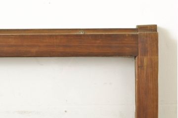 和製アンティーク　異なるガラスの質感が面白いガラス窓2枚セット(ガラス戸、建具、引き戸)(R-062870)です