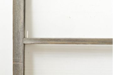 アンティーク建具　異なるガラスの質感が面白いガラス窓2枚セット(引き戸、ガラス戸、建具)(R-062871)