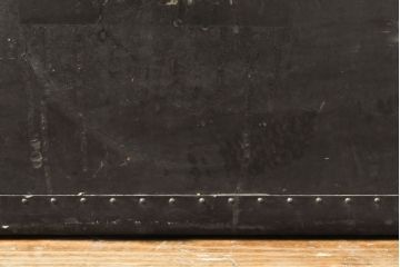 アンティーク雑貨　レトロな雰囲気づくりに活躍する船トランク(舟トランク、トランクテーブル、センターテーブル、ローテーブル、ディスプレイ)(R-062875)